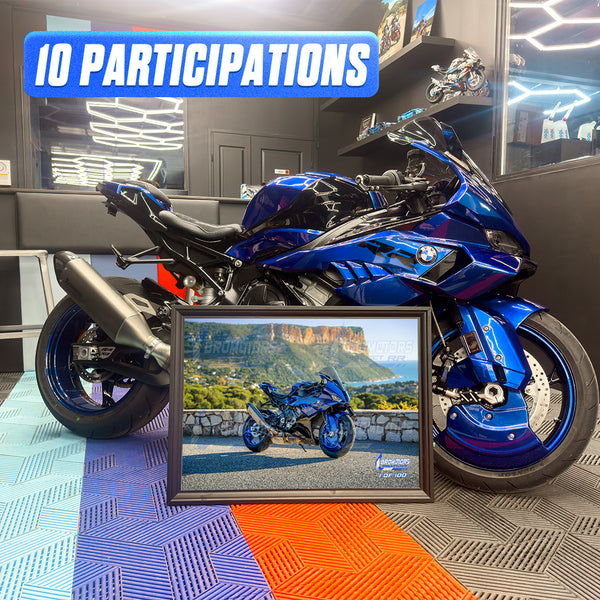 Cadre + Photo exclusive S1000RR numérotée 1 of 100 - 10 Participations